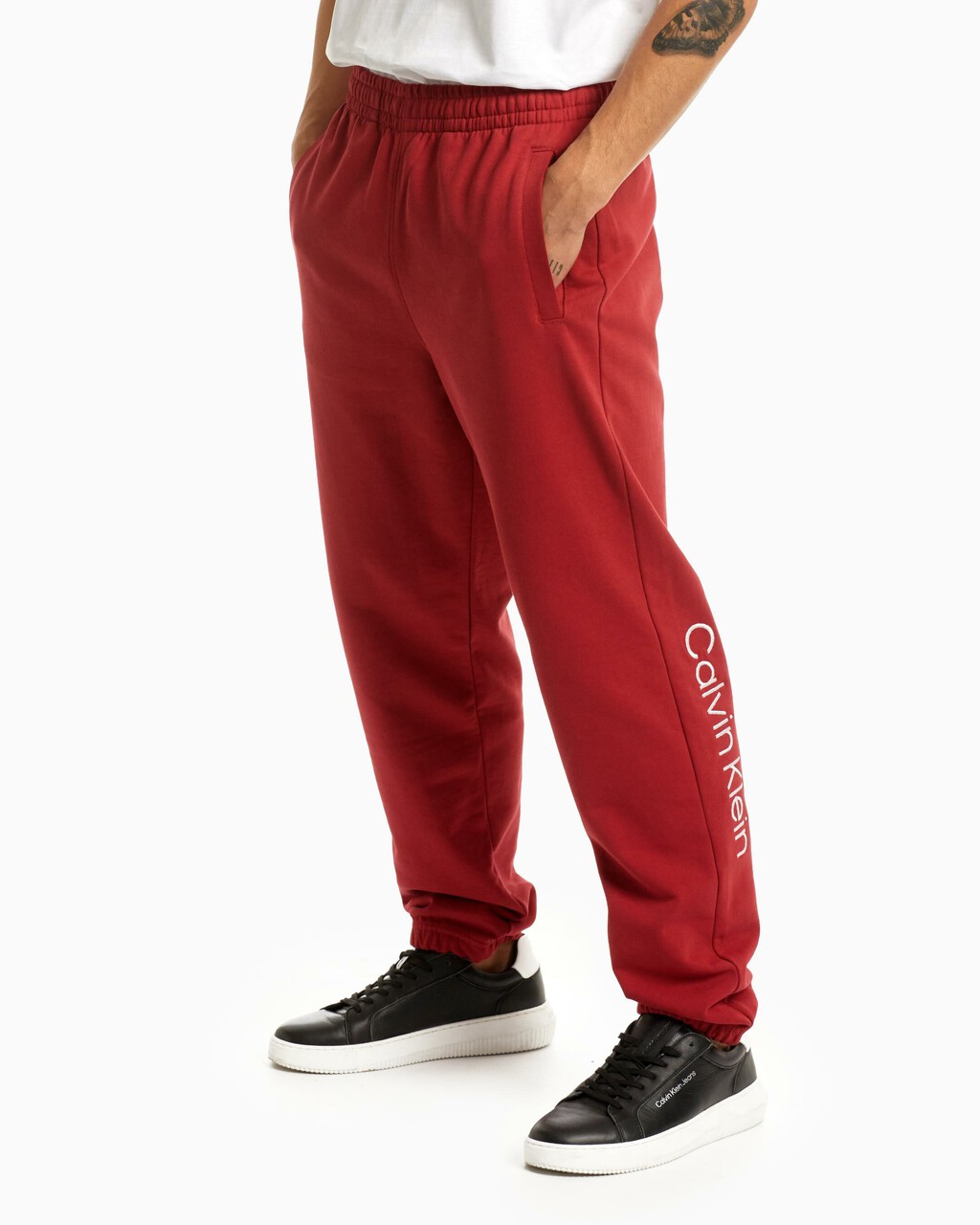 Standard Logo 束腳褲, KARANDA RED-640, hi-res