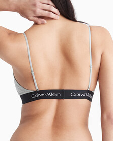 CALVIN KLEIN 1996 薄墊無鋼圈胸圍, Grey Heather, hi-res