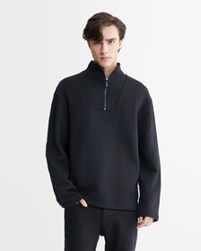 Best Essentials 拉鍊連帽上衣, Black Beauty, hi-res