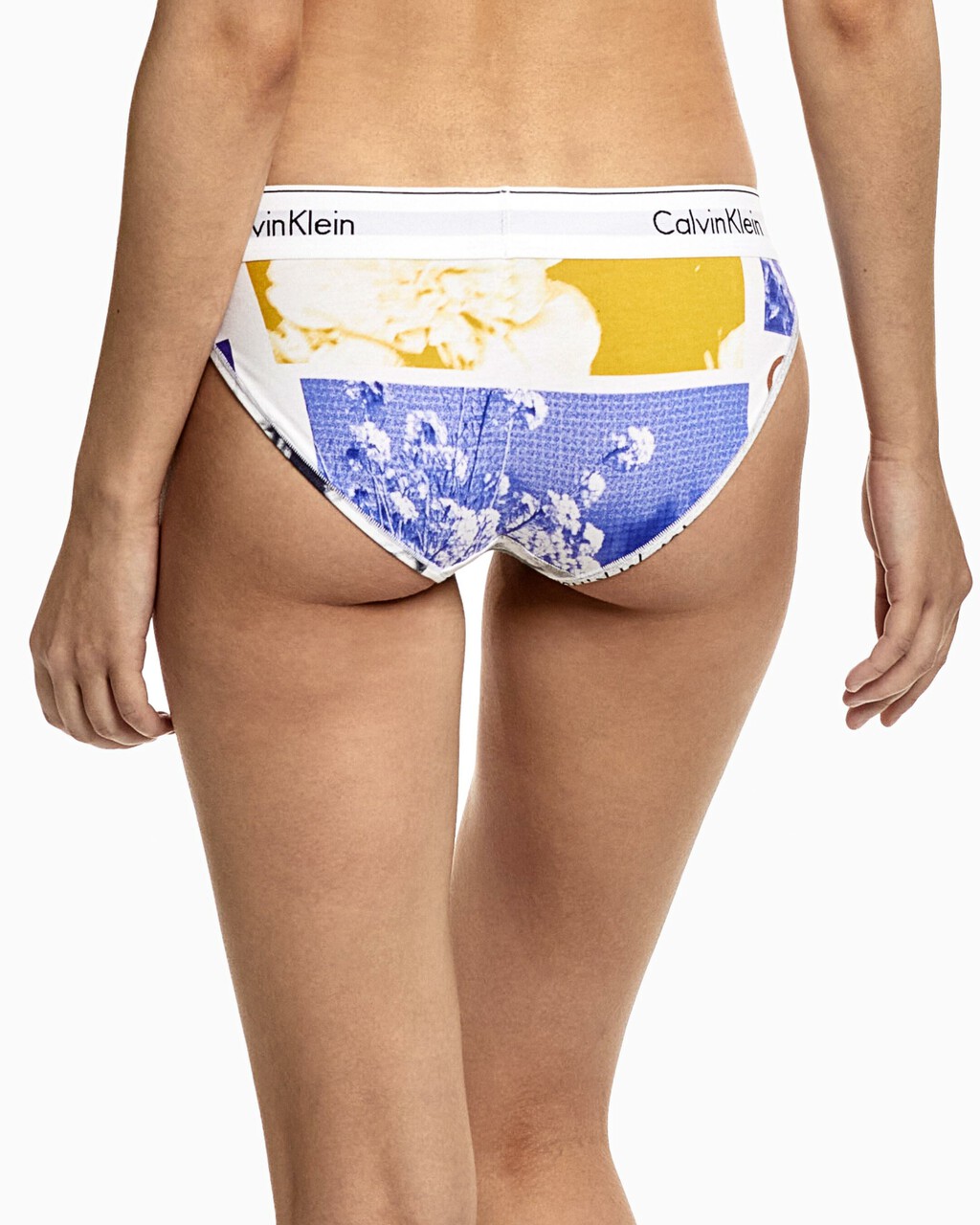 MODERN COTTON BIKINI, Hero Graphic Floral+White, hi-res