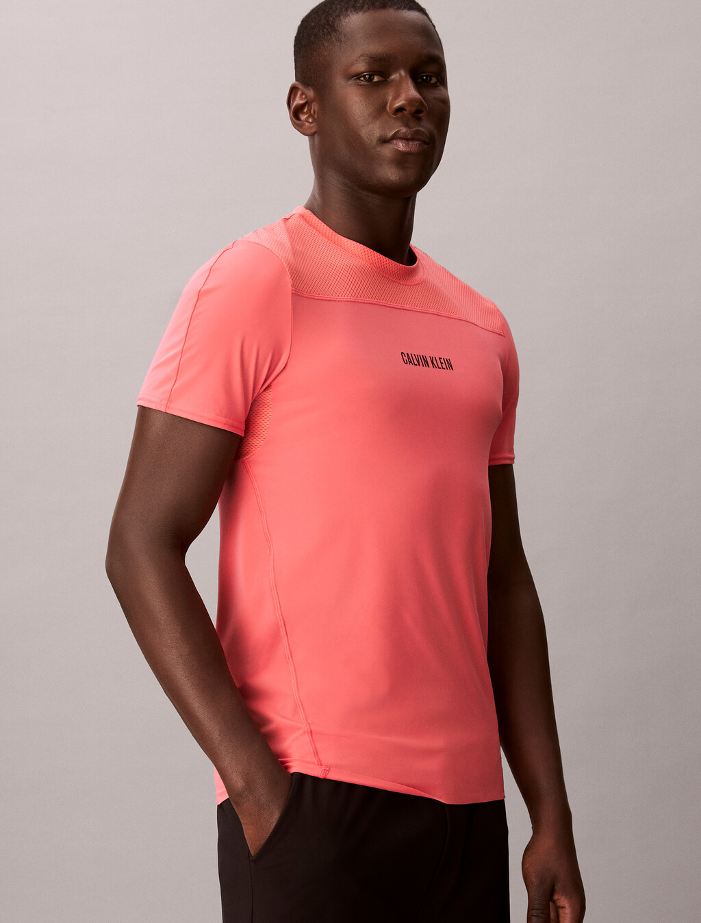 Intense Power Gym T-Shirt, Punch Pink, hi-res