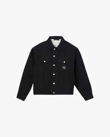 GENDERLESS DENIM JACKET, Denim Rinse, hi-res