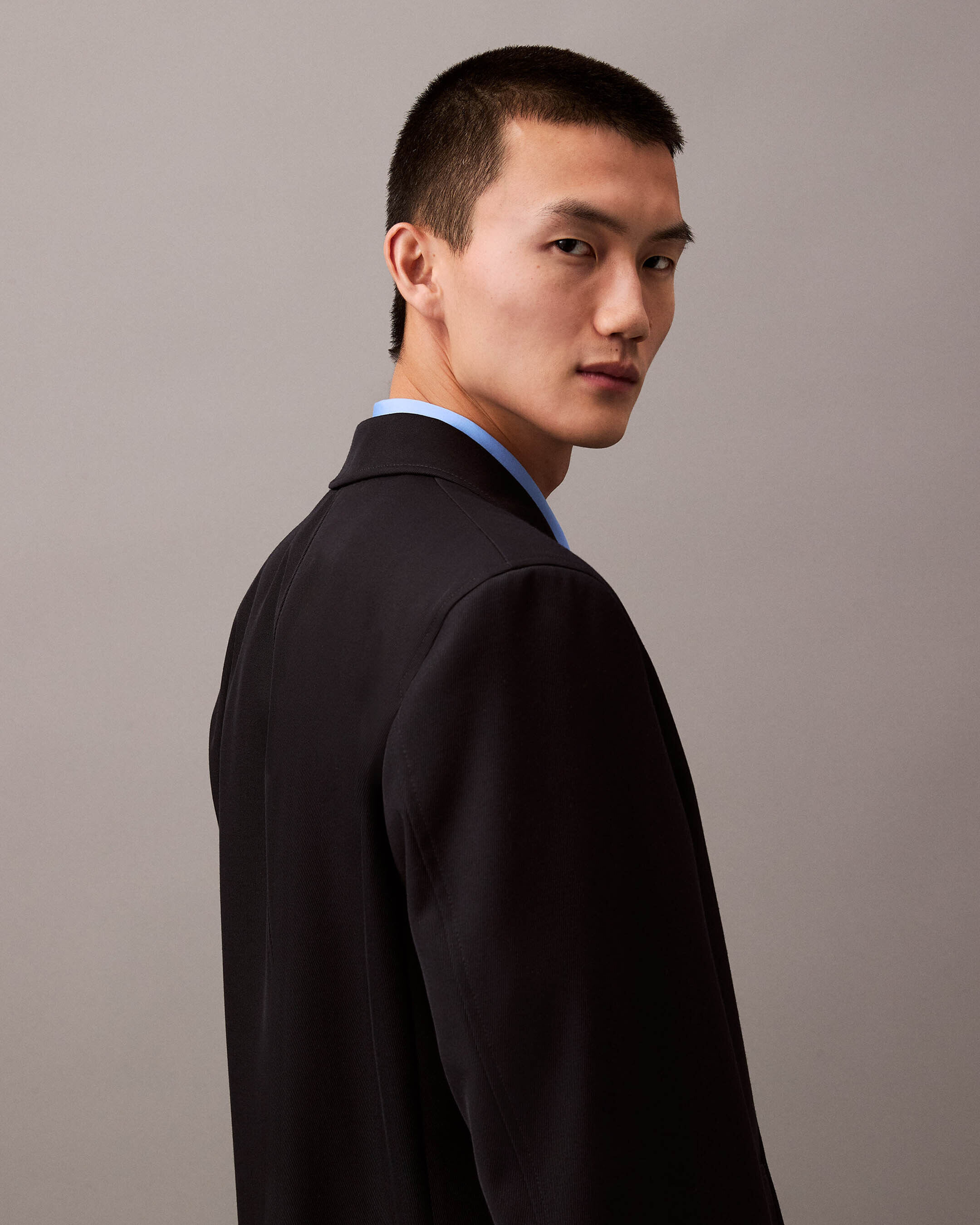 Calvin klein men's wool car coat hot sale