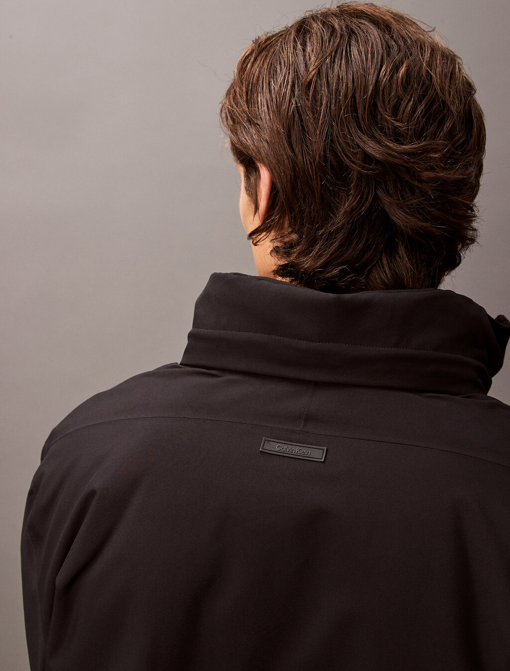 Heavyweight Mid Length Puffer Jacket, Black, hi-res