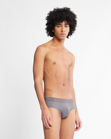 Ck Black Micro Hipster Briefs, Grey Sky, hi-res