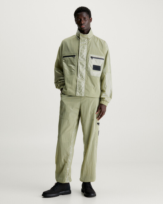 Relaxed Utility Track Jacket