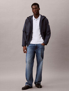 涼感珠地奧特曼領 Polo 衫, Plein Air, hi-res