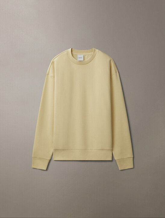 Combed Lightweight Interlock Cotton Sweatshirt