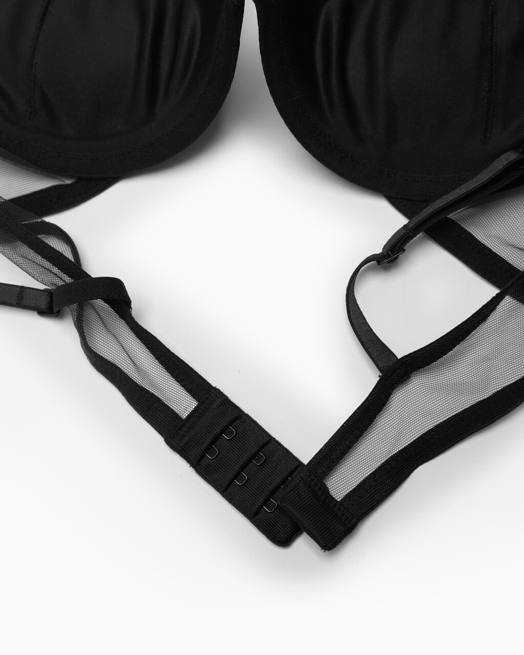 CK Black Bridal Push Up Plunge Bra, Black, hi-res