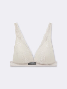Lace Triangle Bra, CRYSTAL GRAY, hi-res