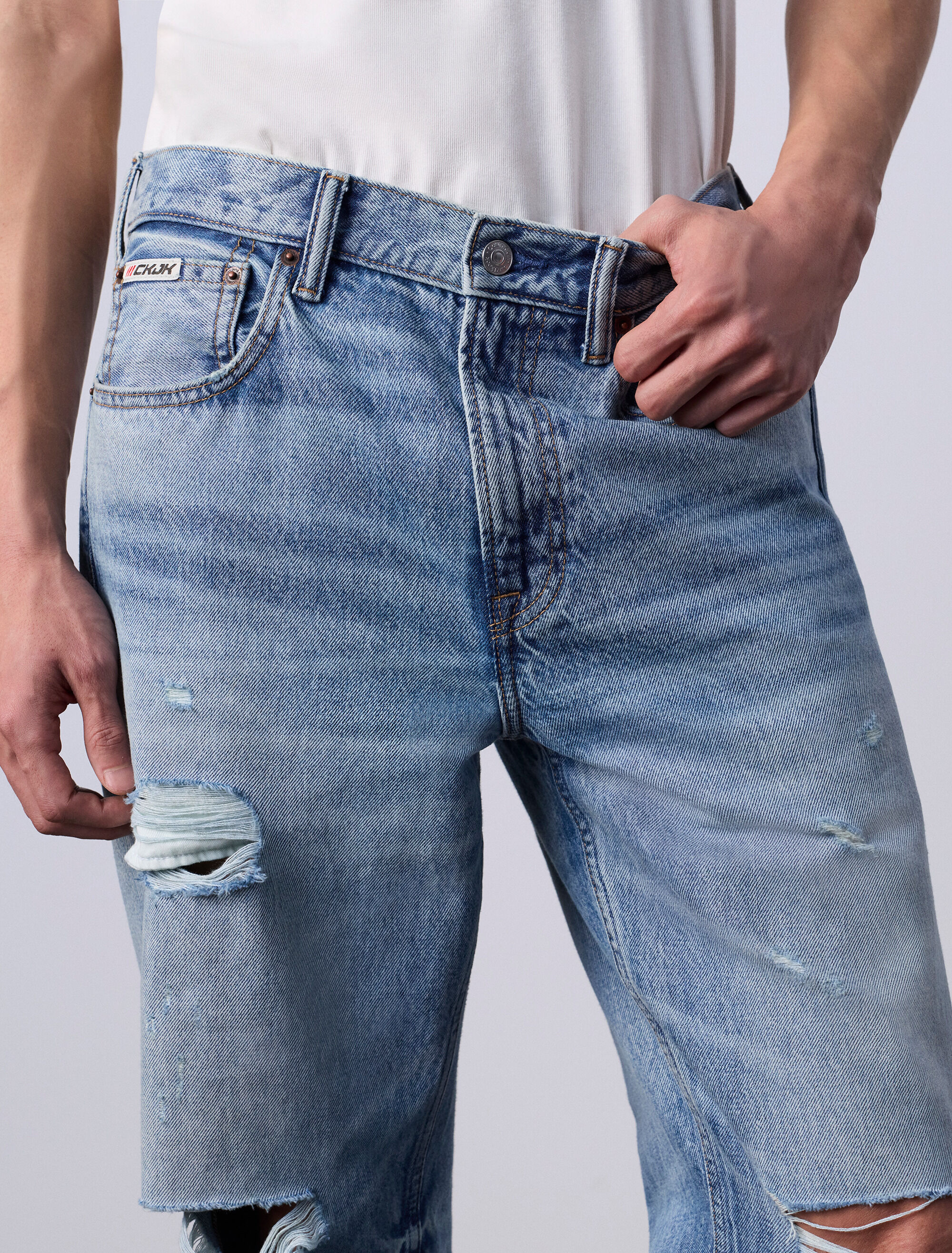 Jung Kook for Calvin Klein 90s Straight Jeans | blue | Calvin