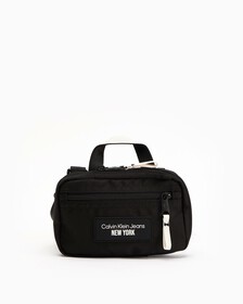 SPORT ESSENTIALS PHONE CROSSBODY BAG, BLACK, hi-res