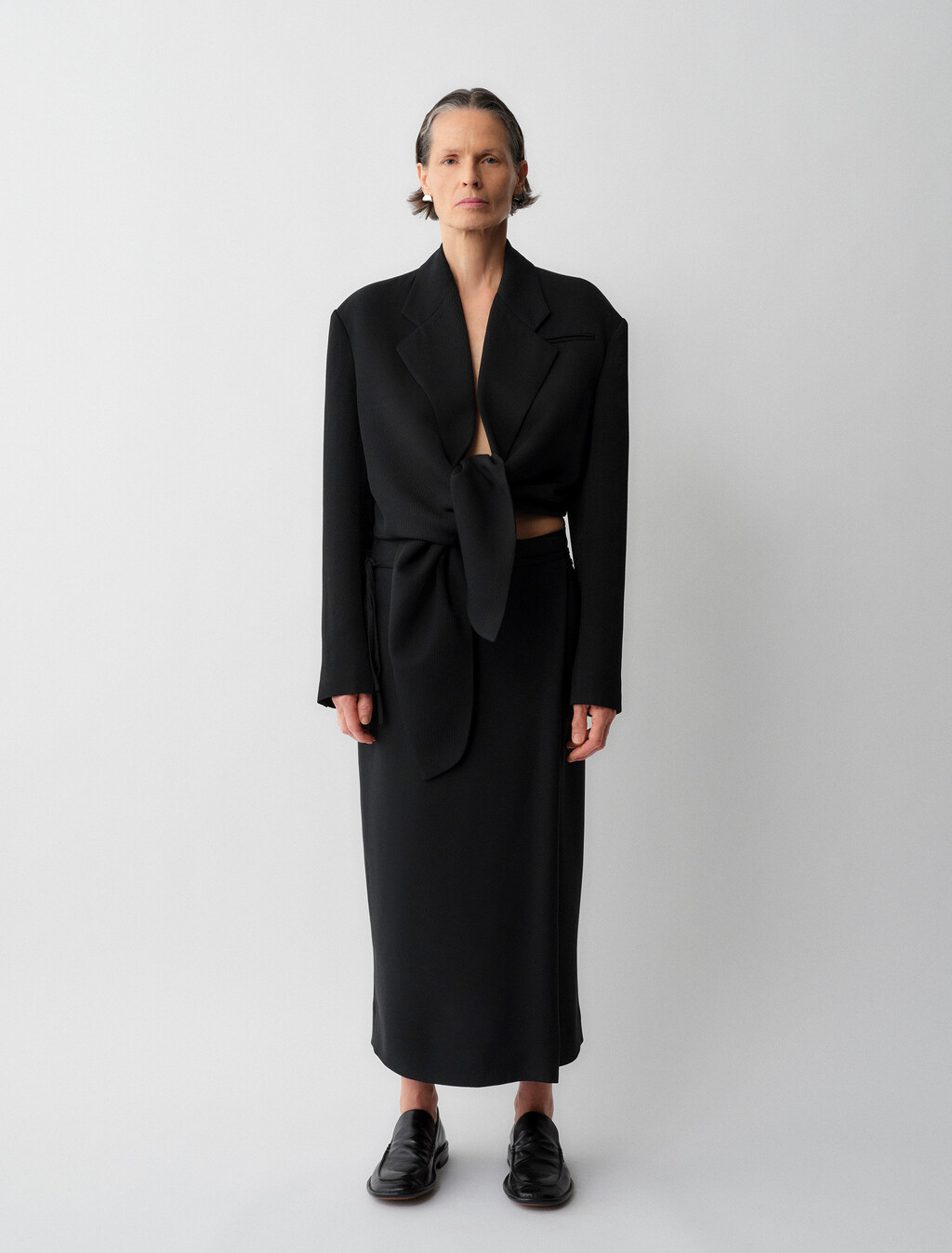 Hallie Skirt, Black, hi-res