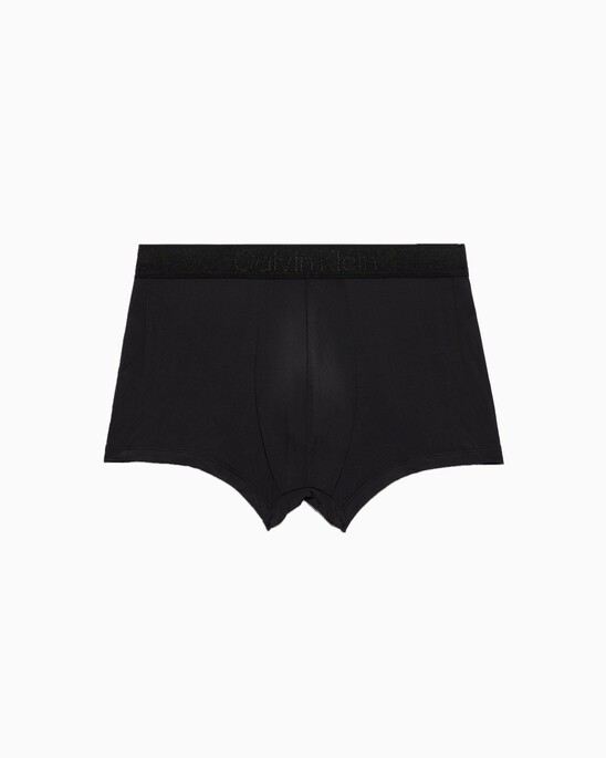 CK Black Pieced Jacquard Low Rise Trunk