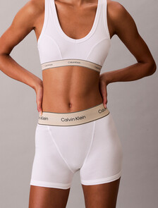 四角內褲 - Heritage Cotton Stretch, White, hi-res