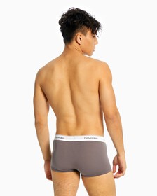 MODERN COTTON 彈性低腰四角褲（3 件組）, TURNED MANGO EXCALIBUR BLACK, hi-res