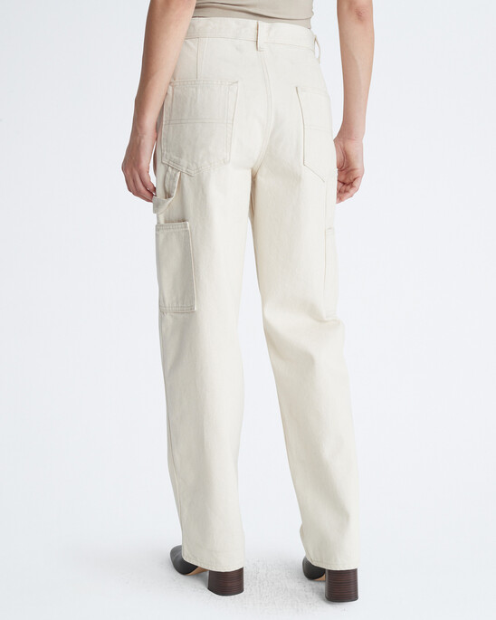 Tapered Fit Utility Jeans