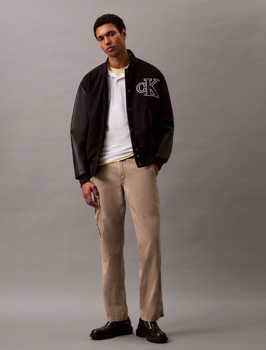 Monogram 壓花標誌飾邊 Polo 衫