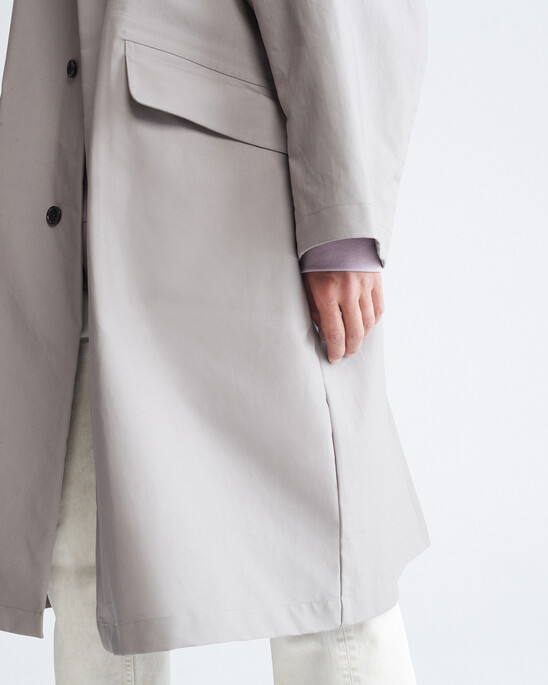 STANDARDS BONDED COTTON MAC COAT