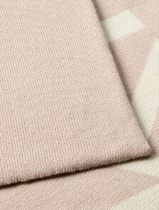 Wool Cashmere Blend Scarf, Chalk/Chateau, hi-res
