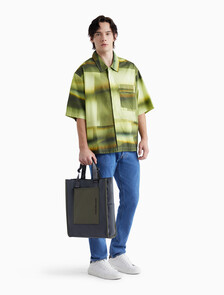 Senses All Over Print Relaxed Shirt, Illuminated Reflection Aop, hi-res