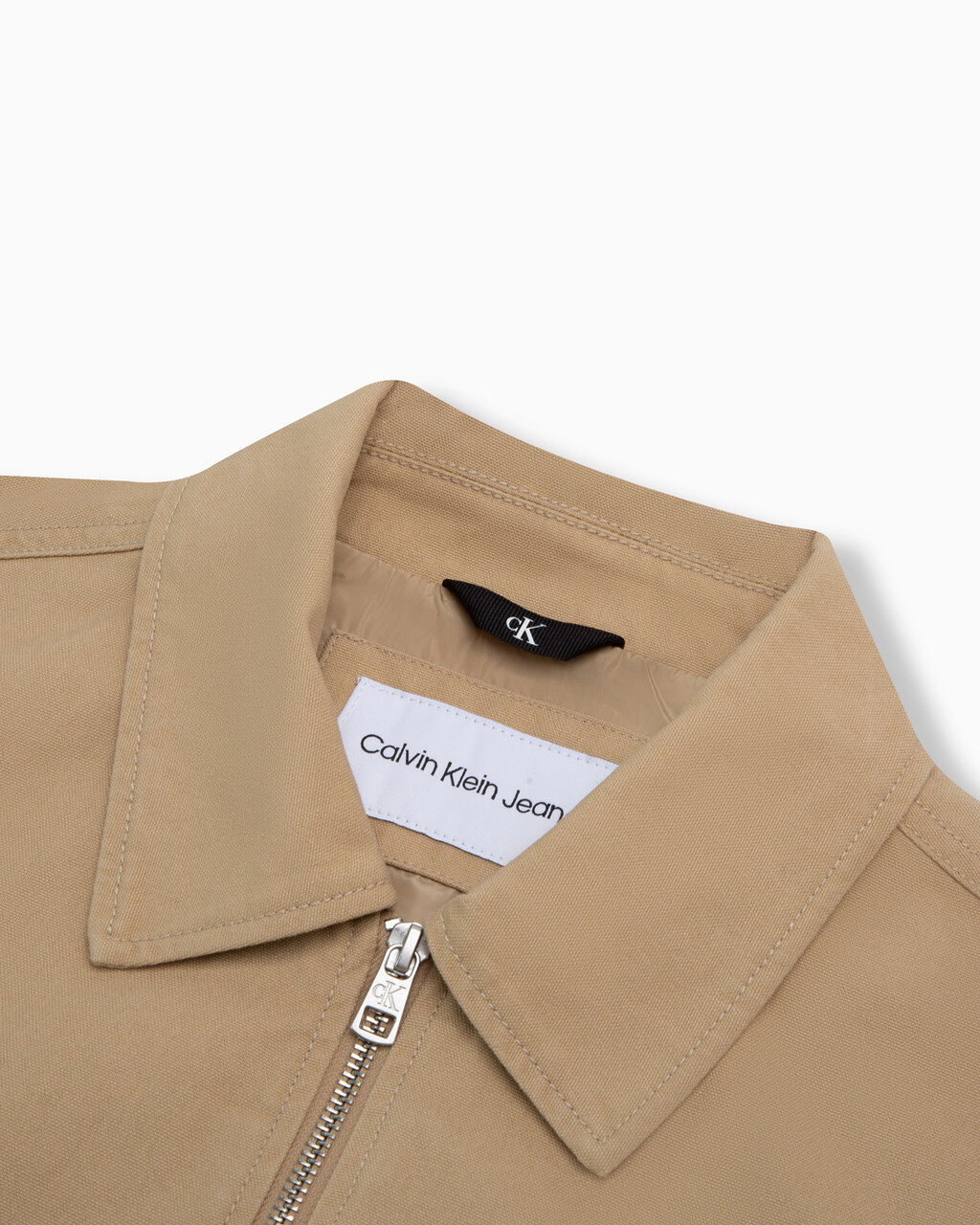 Modern Workwear Boxy Cropped Jacket, Travertine, hi-res