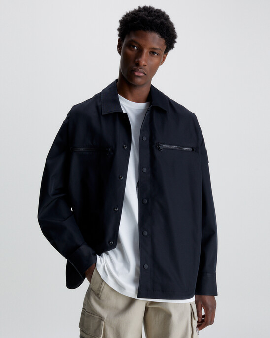 Soft Twill Shirt Jacket
