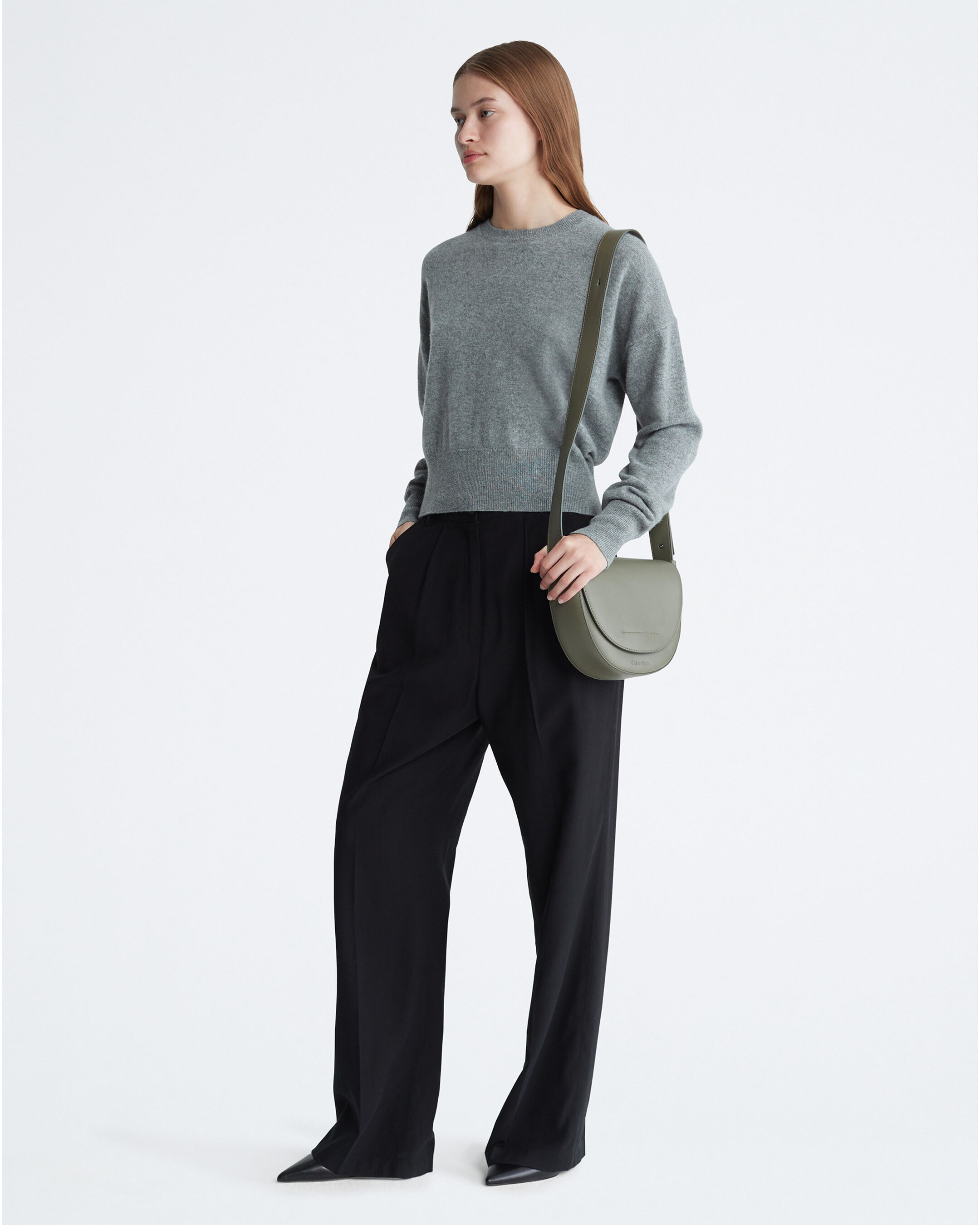 Calvin klein saddle bag store