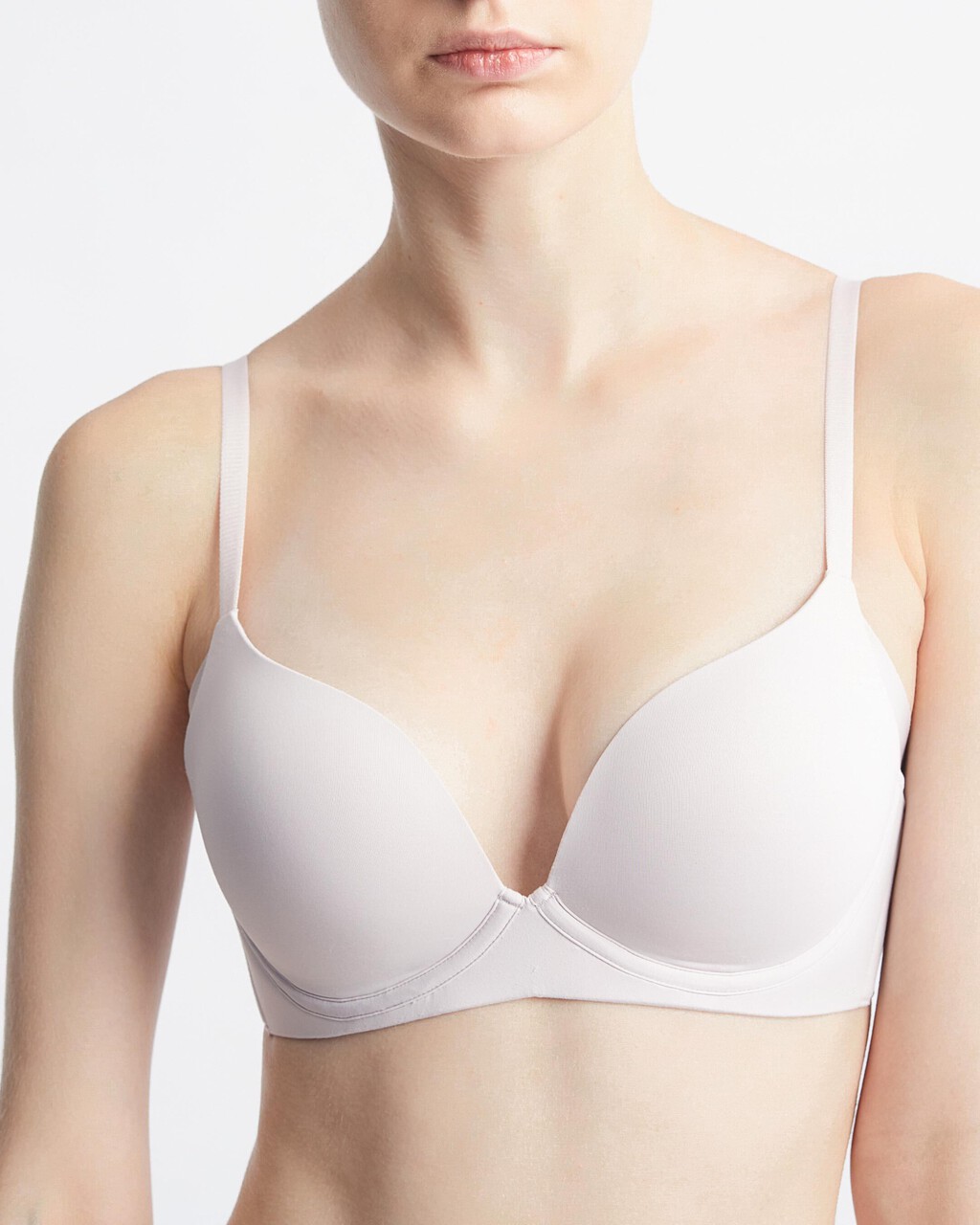 Invisibles Line Extension Push Up Plunge Bra, Lilac Marble, hi-res