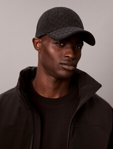 綴滿 Monogram 標誌棒球帽, Charcoal AOP, hi-res