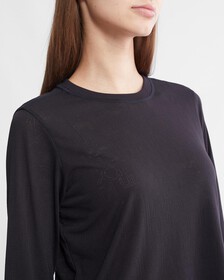 Icon 長袖 T 恤, BLACK BEAUTY, hi-res