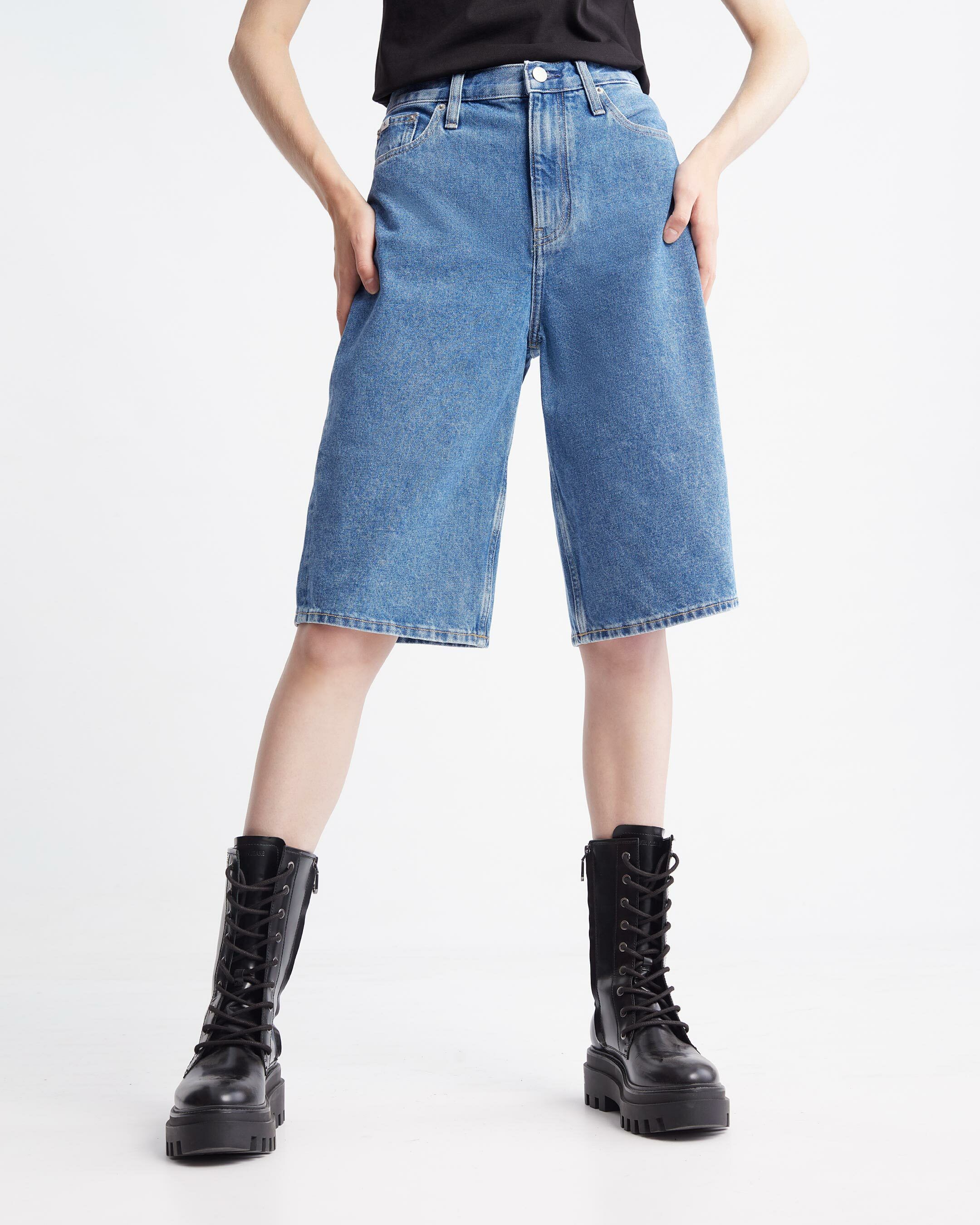 Long clearance mom shorts