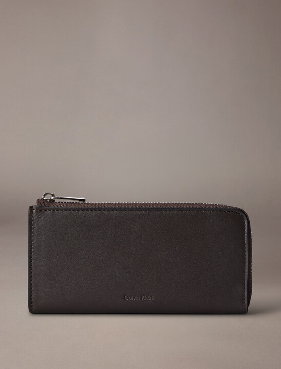 CK Inset Zip Around Wallet