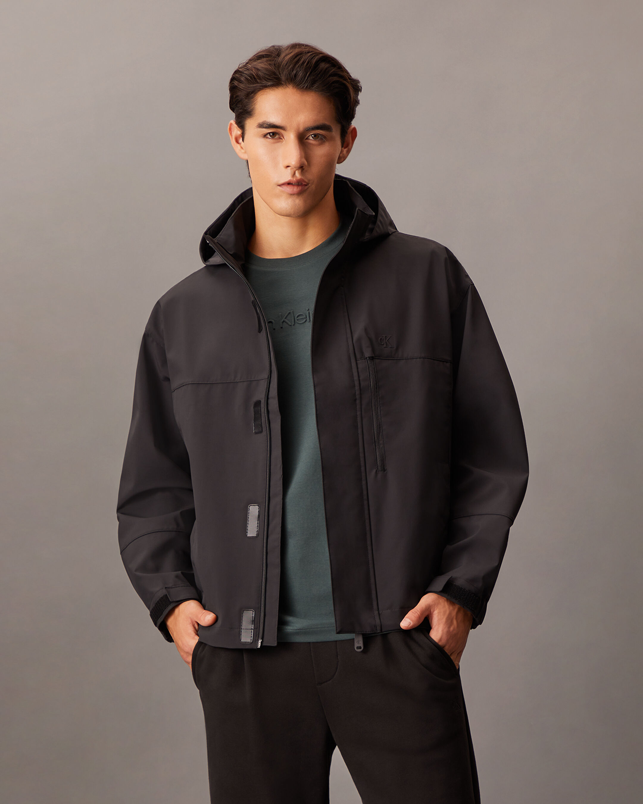 Lightweight men's winter jacket top
