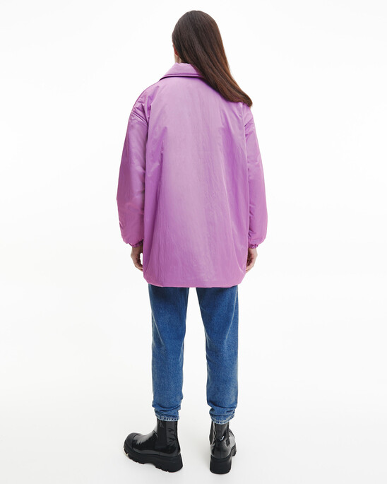 OVERSIZED PADDED COACH JACKET