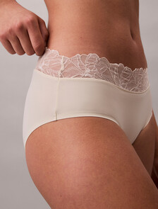 Perfectly Fit Lace Hipster, Bone White, hi-res