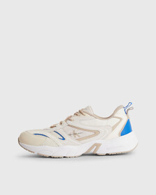 SUEDE AND MESH TRAINERS, Creamy White/Merino, hi-res