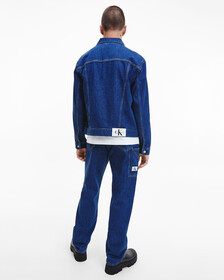 90 年代風格標準版型牛仔外套, Denim Medium, hi-res