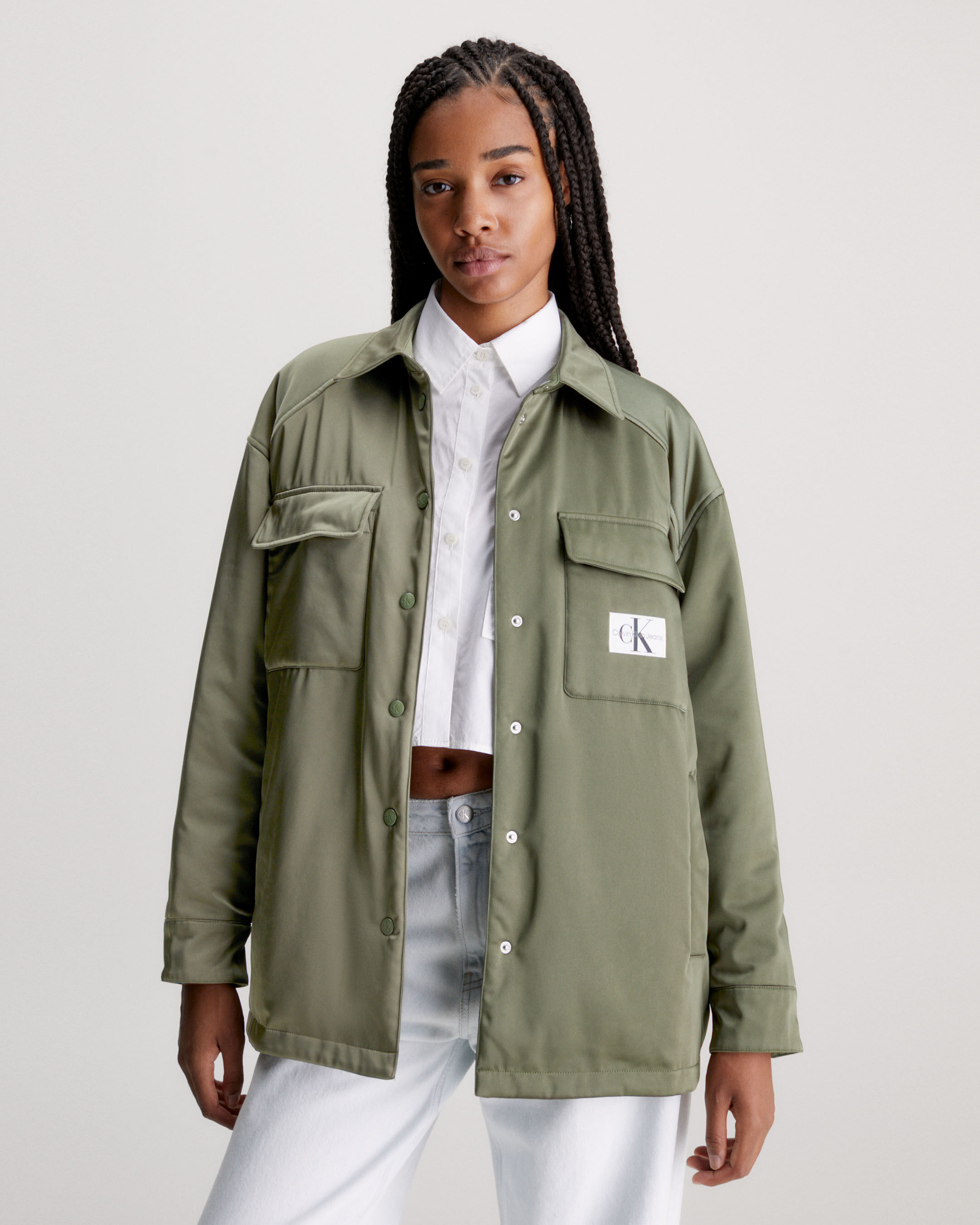 Calvin klein sales khaki jacket