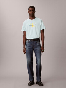 Monogram T-shirt, Harbor Gray, hi-res