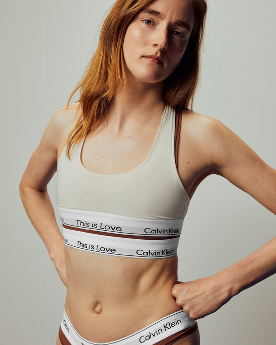 MODERN COTTON UNLINED BRALETTE