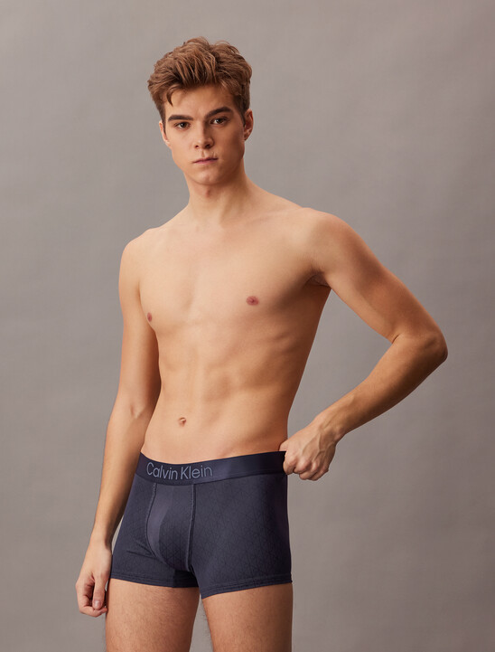 低腰平口內褲 - Micro Stretch Logo