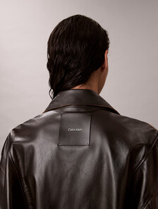 CNTRST LMB LTHR PNLDBlack, Black, hi-res