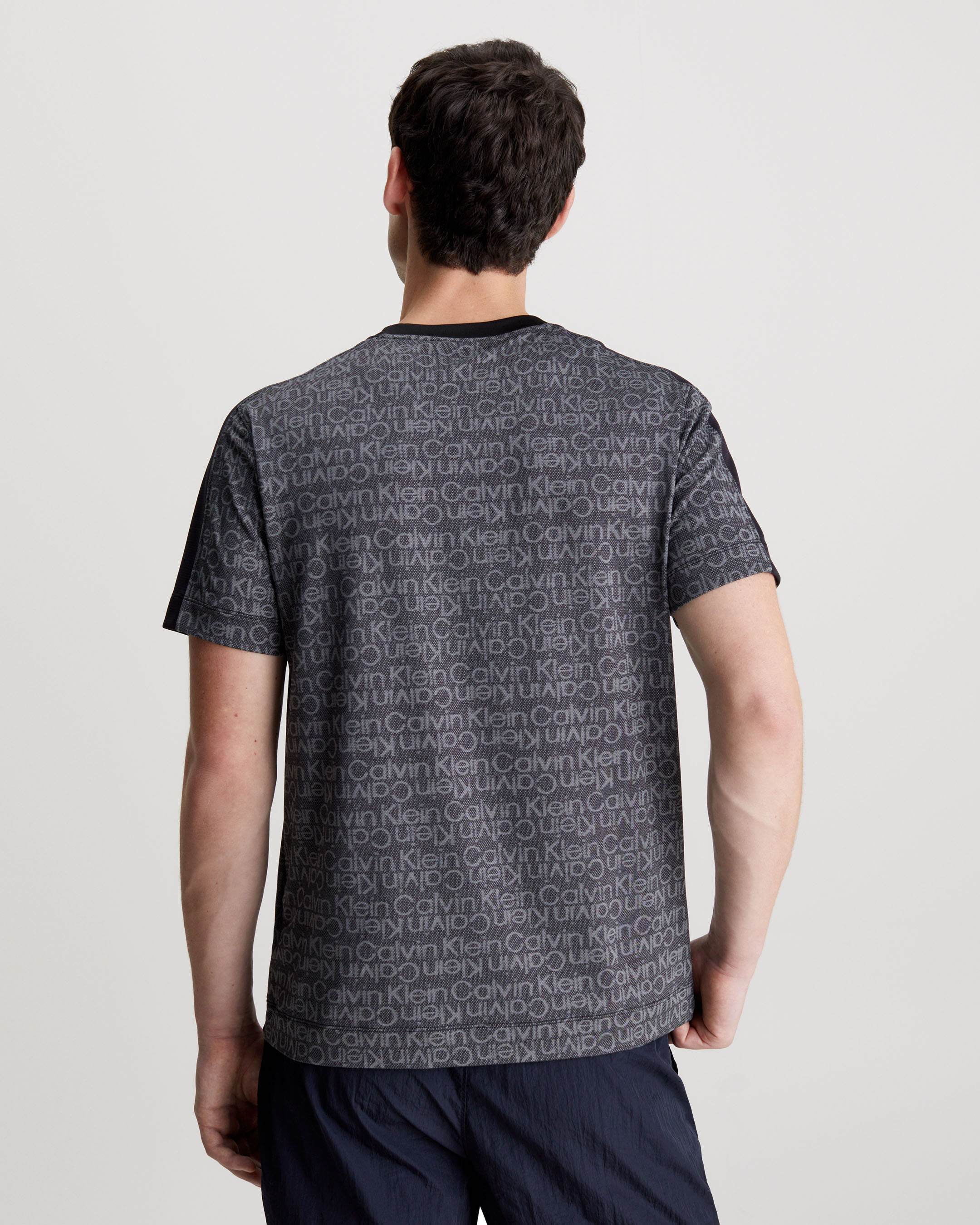 Logo Mesh Gym T Shirt