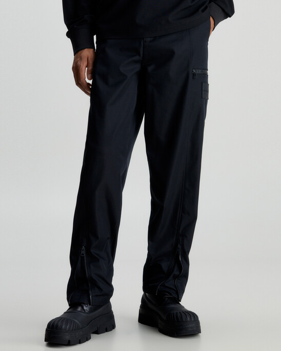 Relaxed Zip Cargo Pants