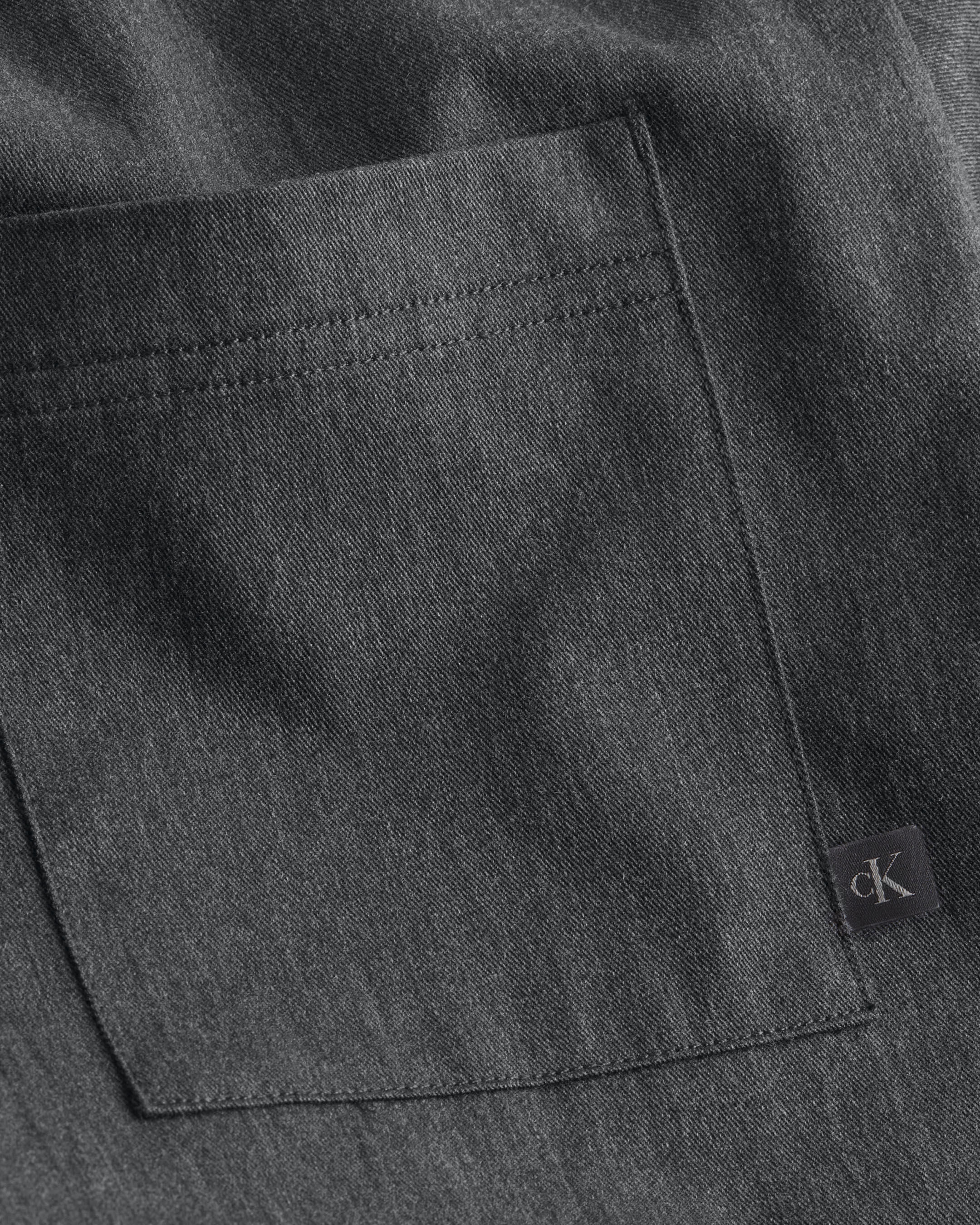 ★★ ★★ Men's Melange Utility Shirt Grey J32618 Melange Utility Shirt | grey | Calvin Klein Hong Kong