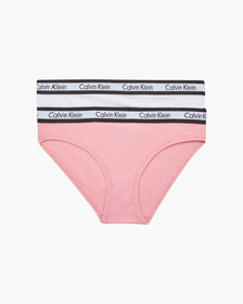 GIRLS MODERN COTTON BIKINI 2 PACK | multi | Calvin Klein Hong Kong