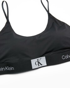CALVIN KLEIN 1996 薄墊無鋼圈胸圍, Black, hi-res