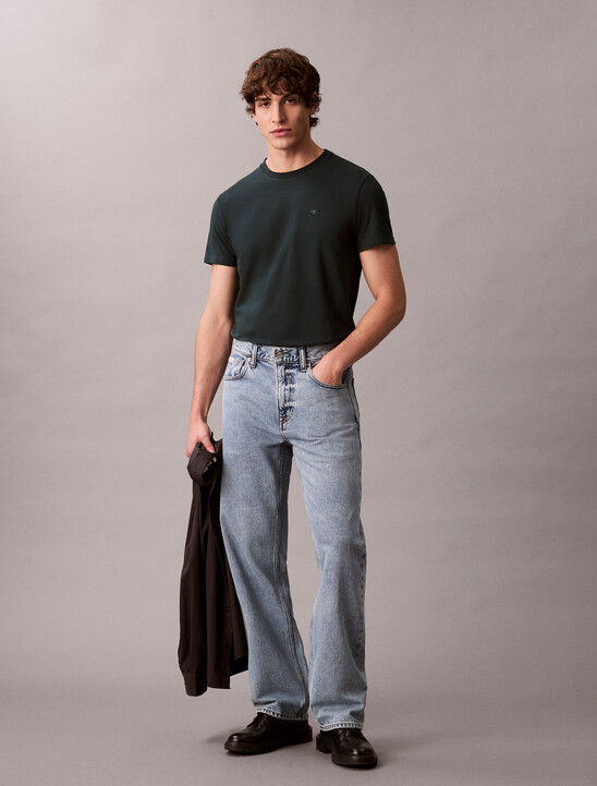 Stretch Cotton Slim Tee