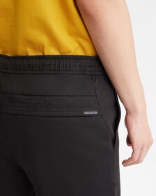 Slim Drawcord Chinos, Ck Black, hi-res